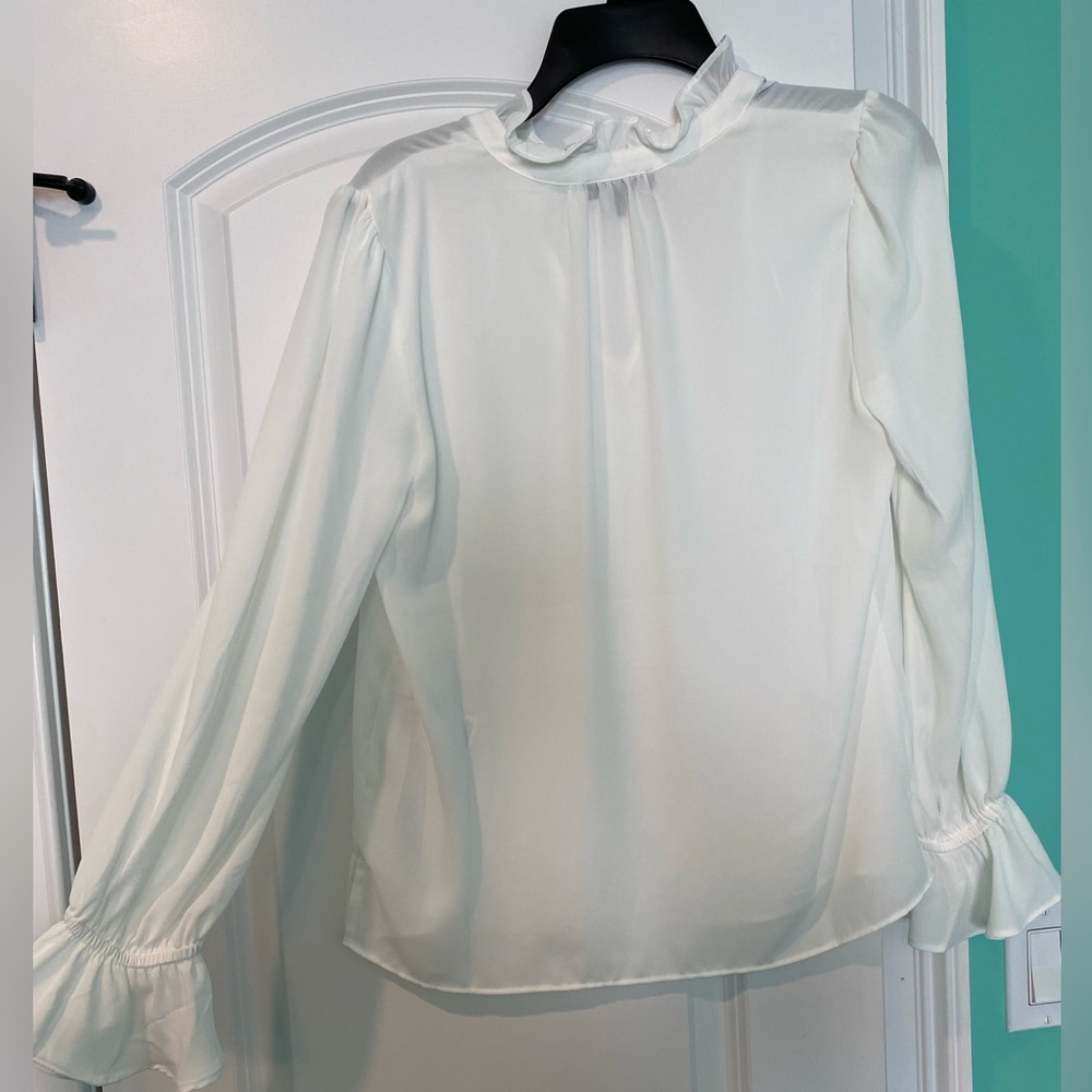 J.Crew Sheer Top - Picture 4 of 5
